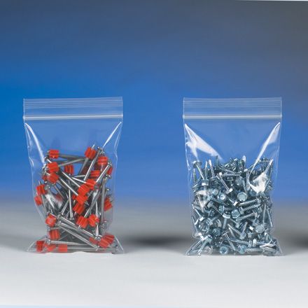 1 <span class='fraction'>1/2</span> x 2" - 4 Mil Reclosable Poly Bags
