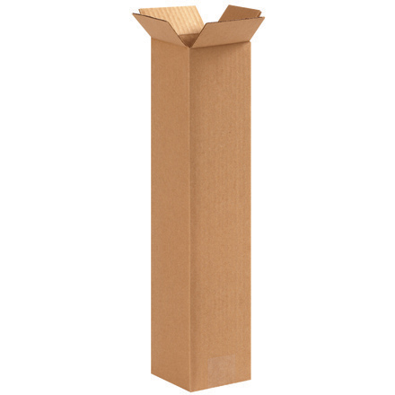 4 x 4 x 16" Tall Corrugated Boxes