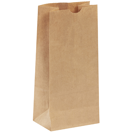 5 <span class='fraction'>1/4</span> x 3 <span class='fraction'>7/16</span> x 10 <span class='fraction'>15/16</span>" Kraft Hardware Bags