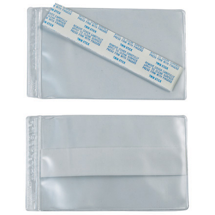 5 x 8" Super-Scan<span class='rtm'>®</span> Press-On Vinyl Envelopes