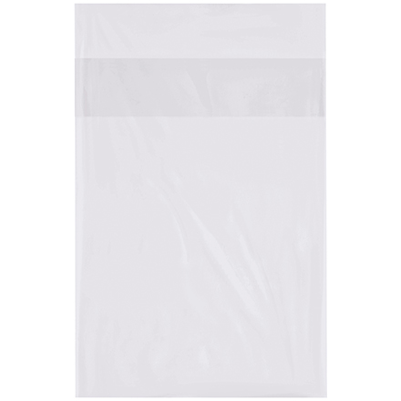 9 x 12" - 2 Mil Flap Lock Poly Bags