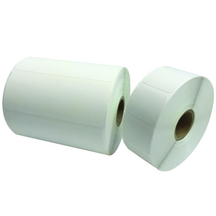 2" x 2" White Desktop Direct Thermal Labels